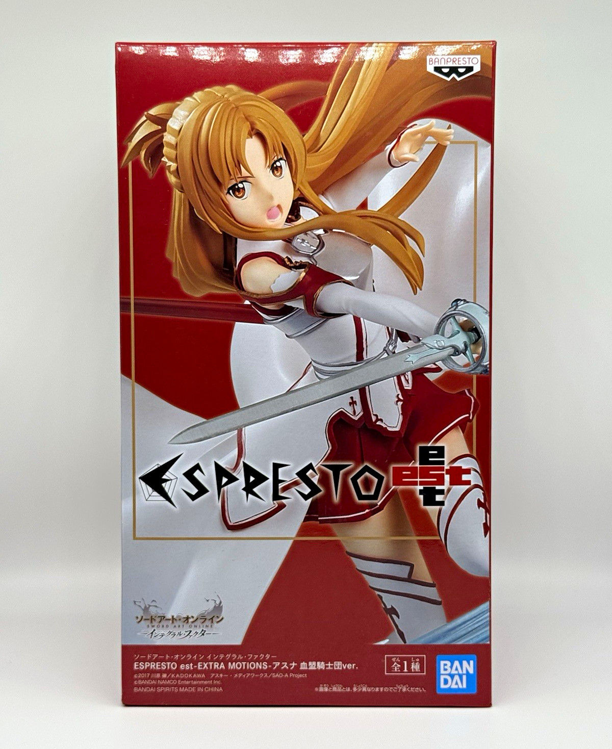 Banpresto Sword Art Online Asuna ESPRESTO est Extra Motions Figure Banpresto Sword Art Online Asuna ESPRESTO est Extra Motions Figure