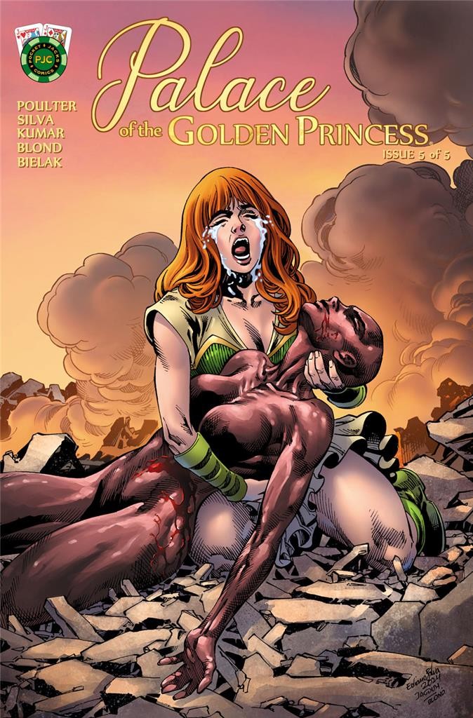 Palace of the Golden Princess - Complete Set of 5 Comics - D&D fantasy femdom
