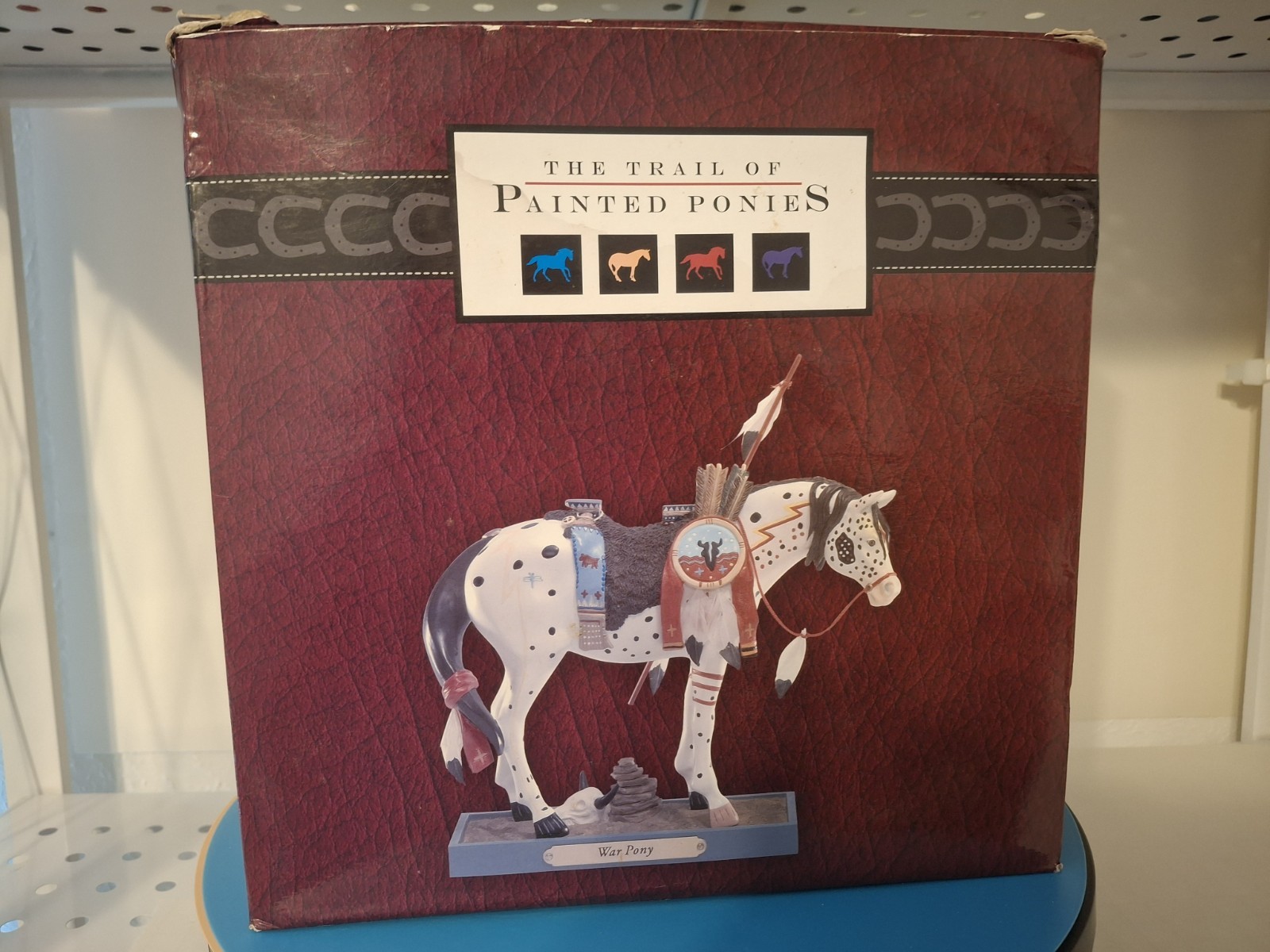 VTG 2004 The Trail of the Painted Ponies WAR PONY #1452, 18E/5002 w/BOX