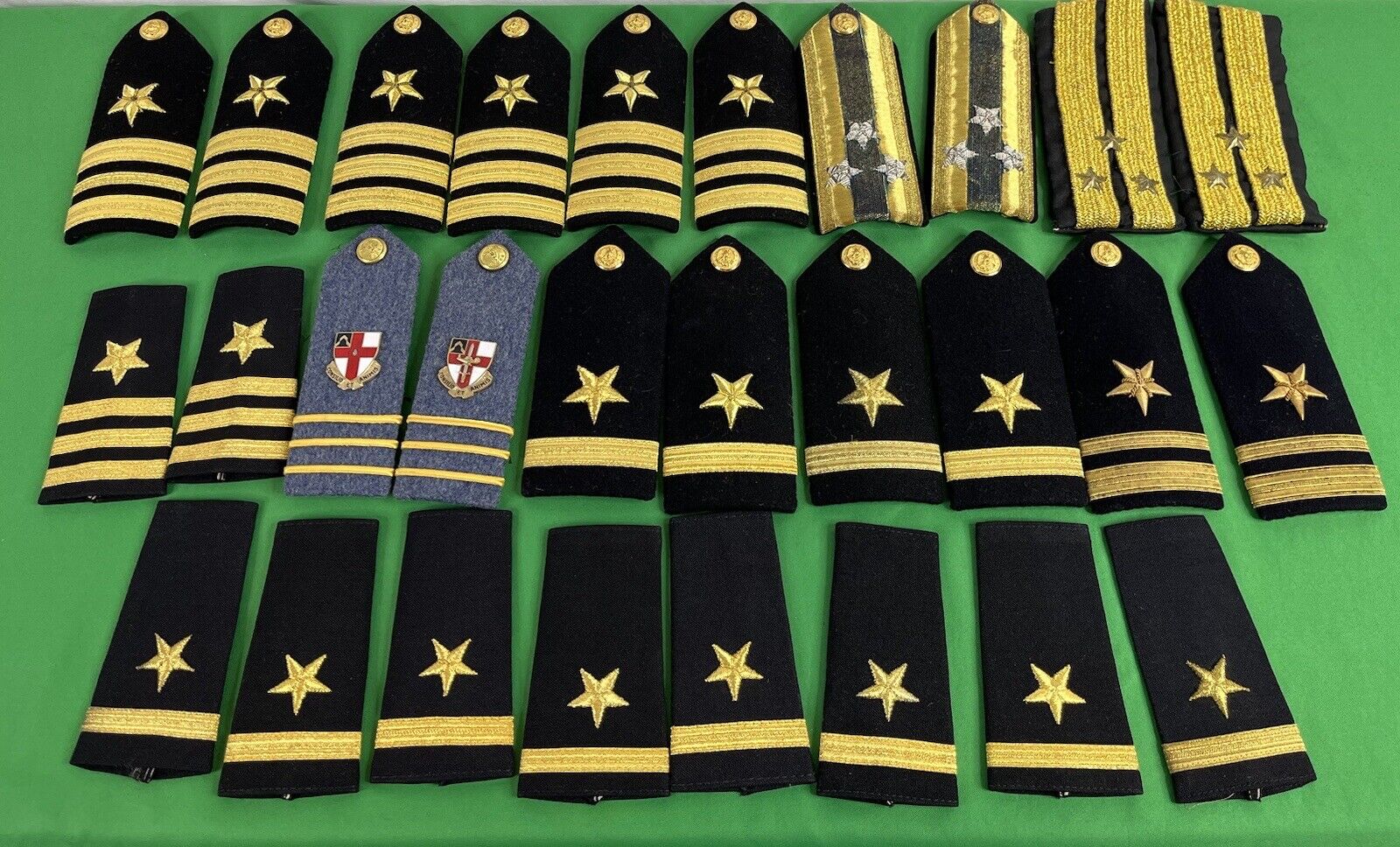 Lot of vintage Navy Officer Shoulder Boards
