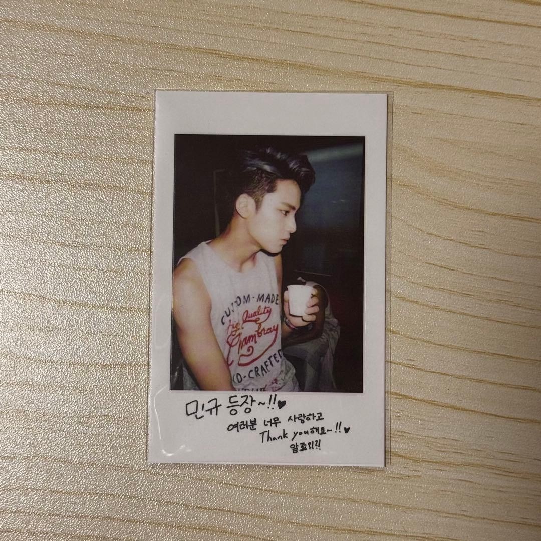 SEVENTEEN BOYS BE Mingyu Trading Card