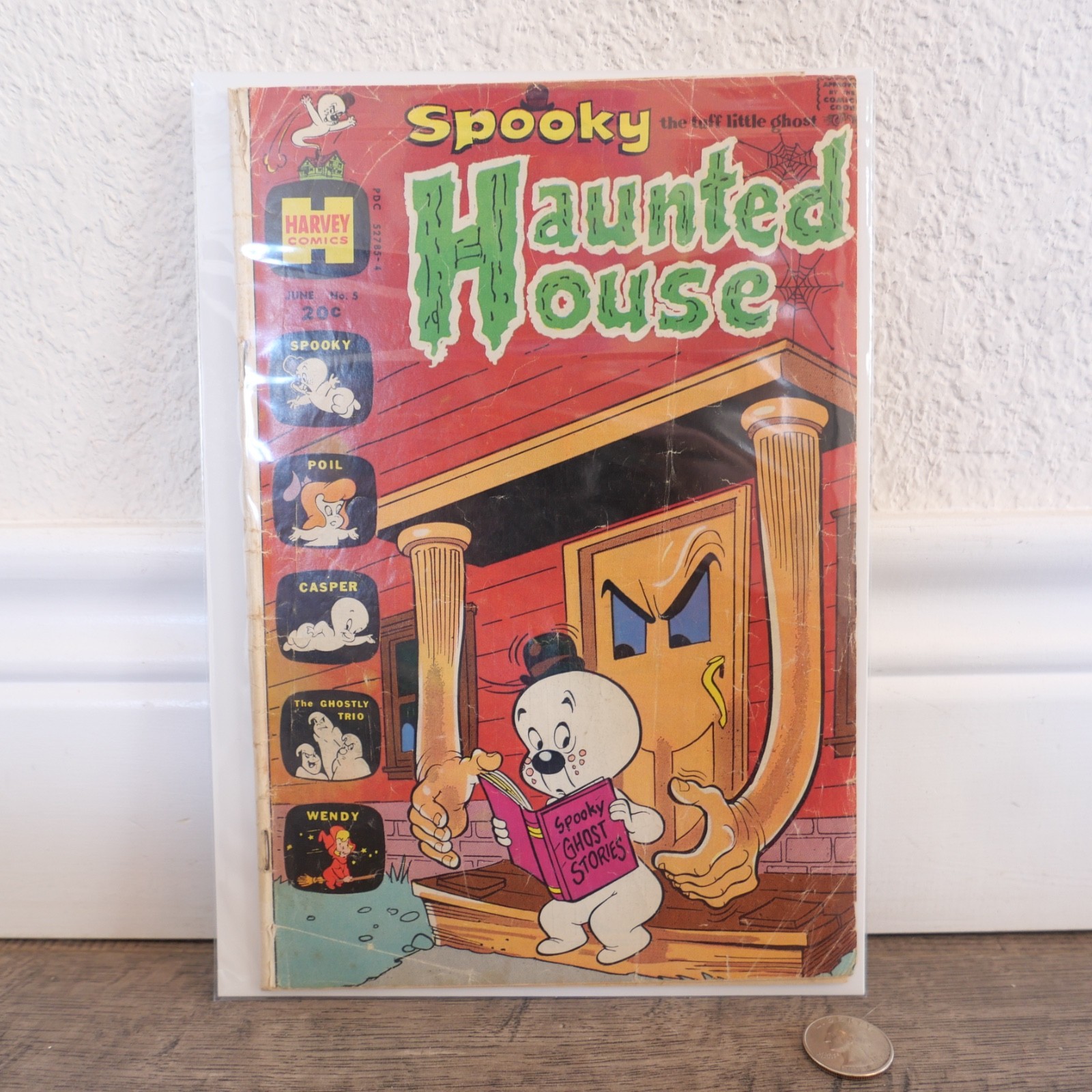 1973 Harvey Comics Spooky Haunted House - #5