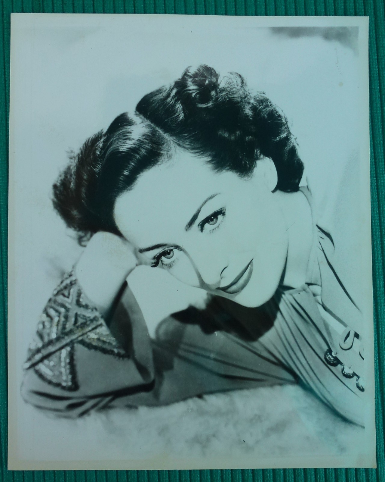 Rare No Captions Original Vintage Joan Crawford Portrait Studio Photo