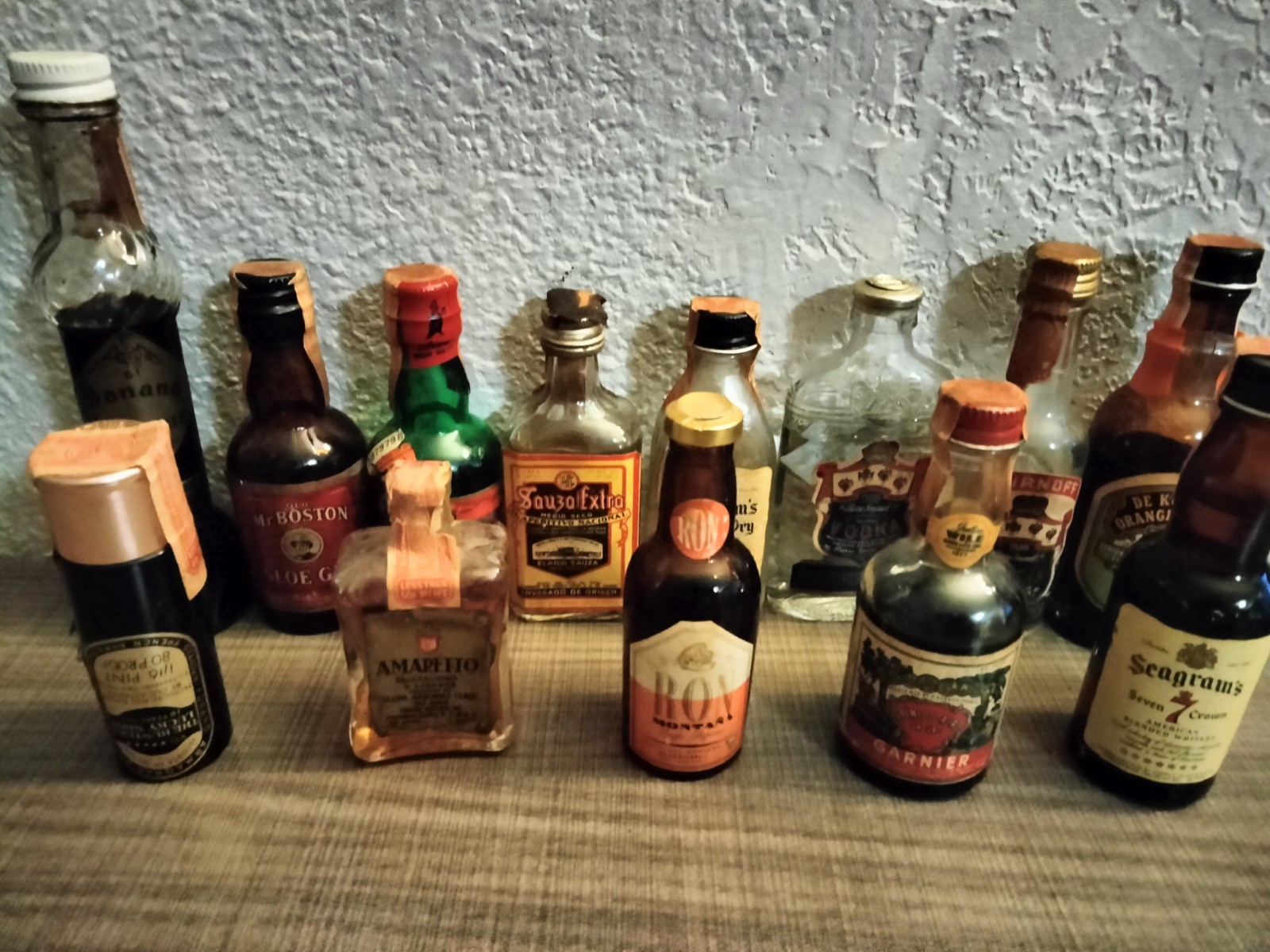 Lot of 13 Vintage Miniature Liquor Bottles Empty Tax Stamps ~ Awesome Collection Lot of 13 Vintage Miniature Liquor Bottles Empty Tax Stamps ~ Awesome Collection