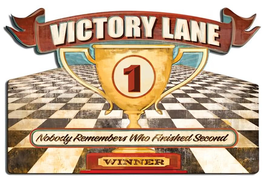VICTORY LANE WINNER NOBODY REMEMBERS 2ND 24\ VICTORY LANE WINNER NOBODY REMEMBERS 2ND 24\