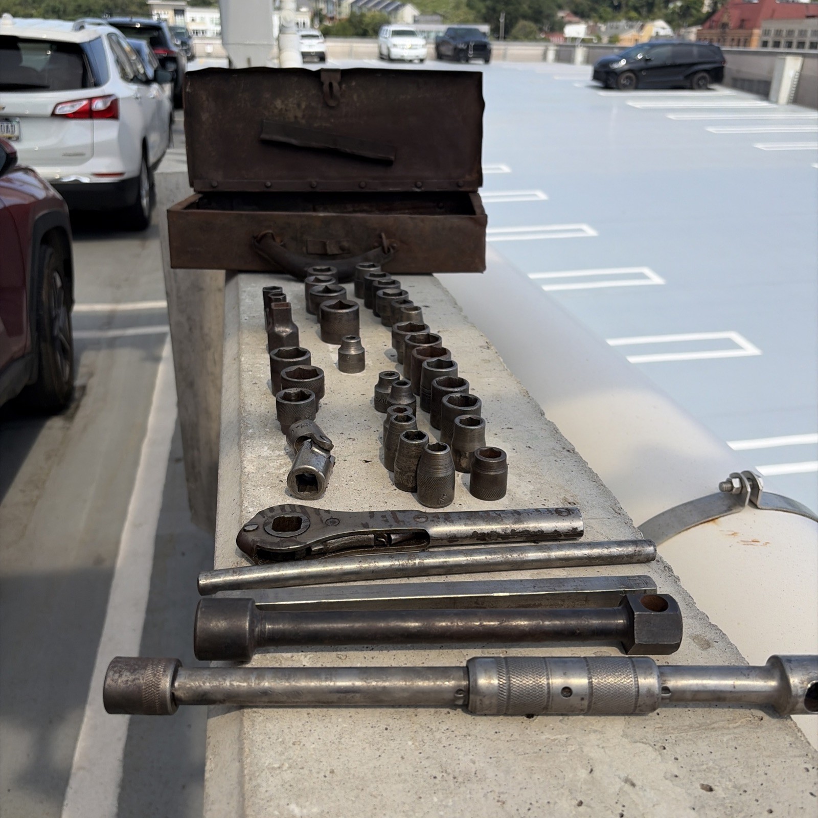 Vintage Walden-Worcester 1/2” Drive Socket Set - 37 Pieces & Metal Toolbox
