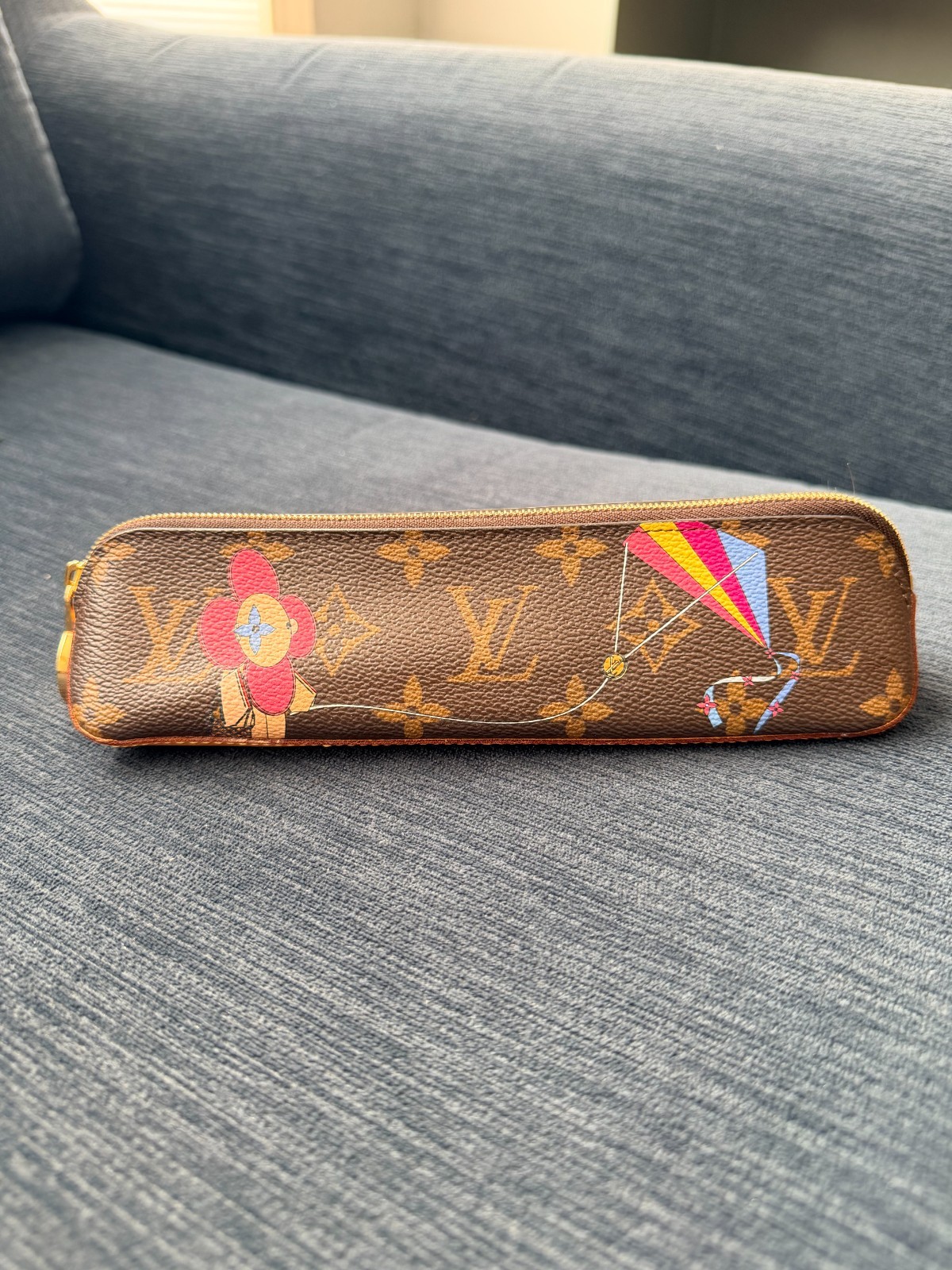 Louis Vuitton 2019 Monogram Christmas Animation Tokyo Elizabeth Pencil Pouch Louis Vuitton 2019 Monogram Christmas Animation Tokyo Elizabeth Pencil Pouch
