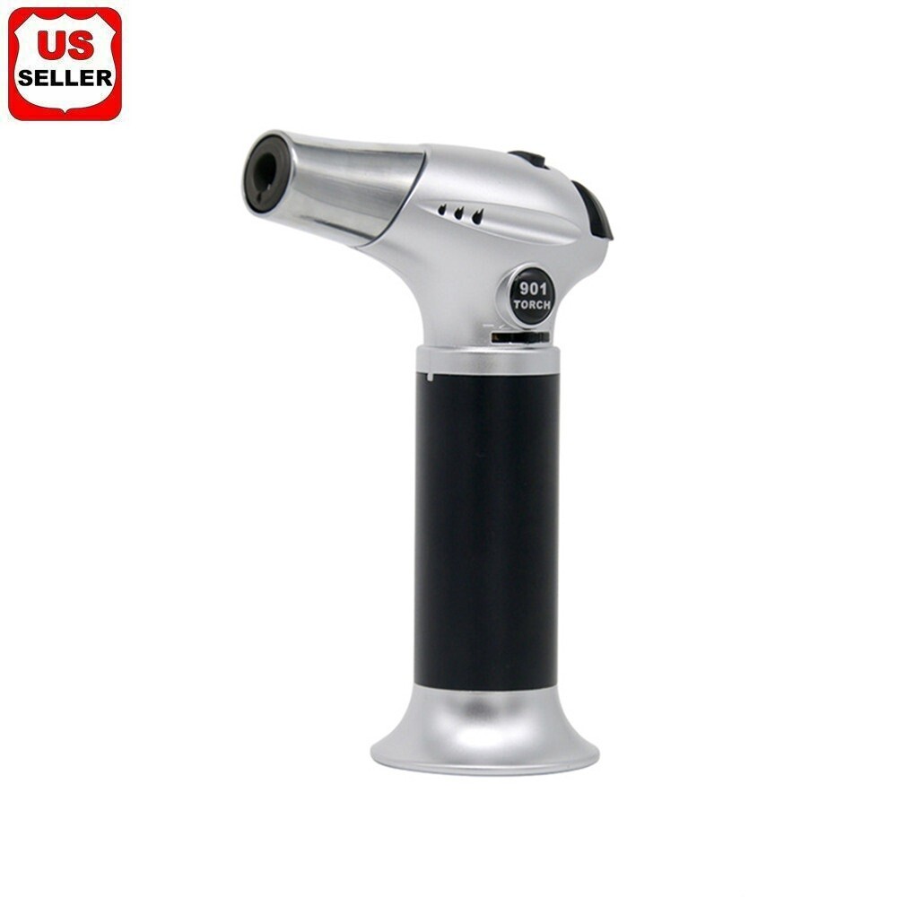 Torch Lighter Jet Gun Welding Adjustable Flame Windproof Refillable Gas Butane ✔