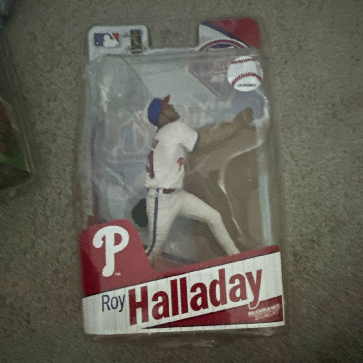 McFarlane Toys Sports Picks MLB Roy Halladay Phillies Figure Unopened