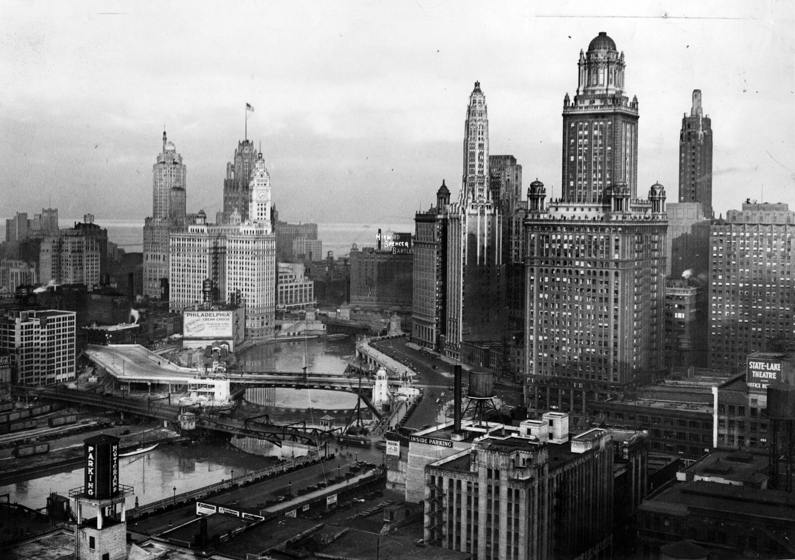 1931 Chicago Skyline Windy City Illinois Picture Photo 11 1931 Chicago Skyline Windy City Illinois Picture Photo 11