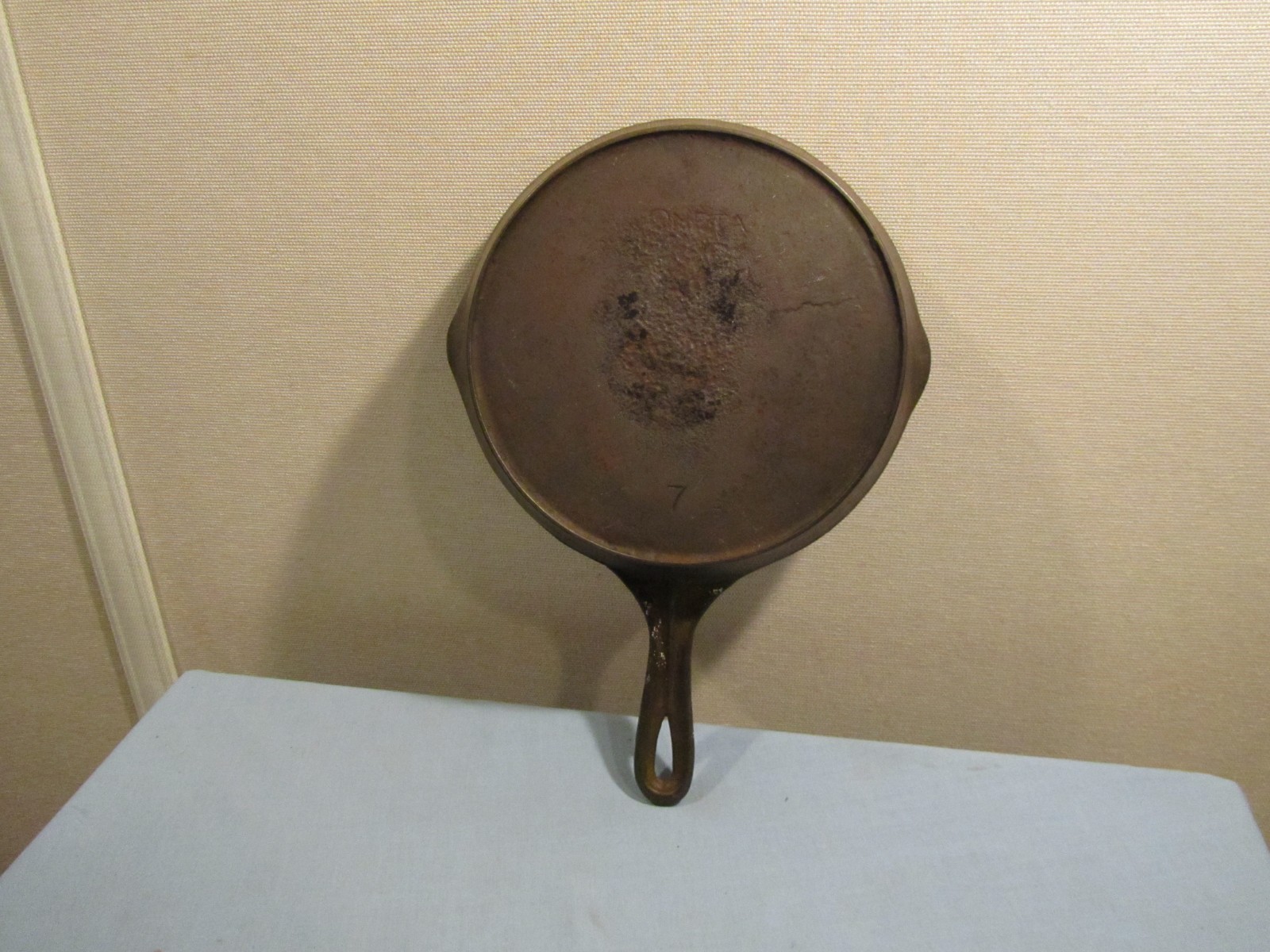 Vintage Oneta Cast Iron Skillet No.7 Vintage Oneta Cast Iron Skillet No.7