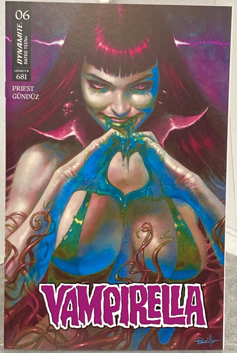 VAMPIRELLA #6 (LGY681) MARK SPEARS FOC COVER D DYNAMITE 2025
