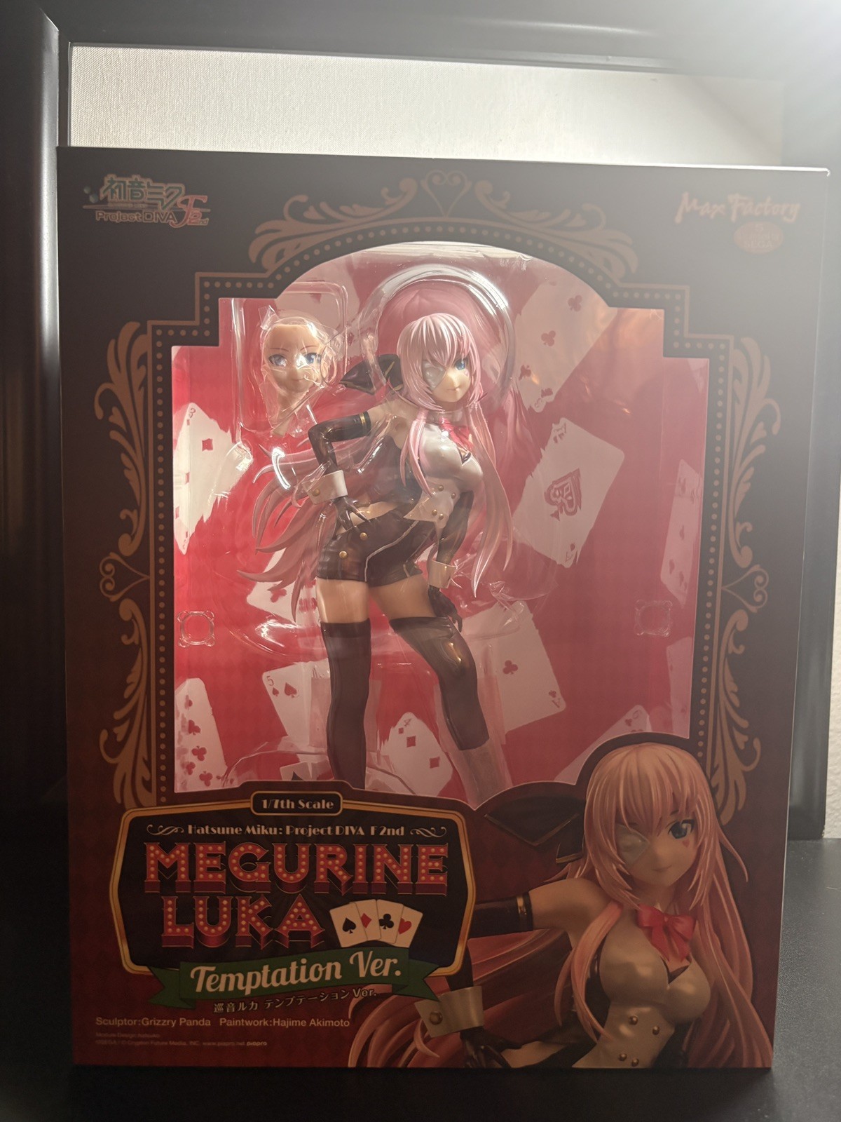 RARE Max Factory Megurine Luka Temptation Ver. 1/7 Scale Project DIVA- US Seller