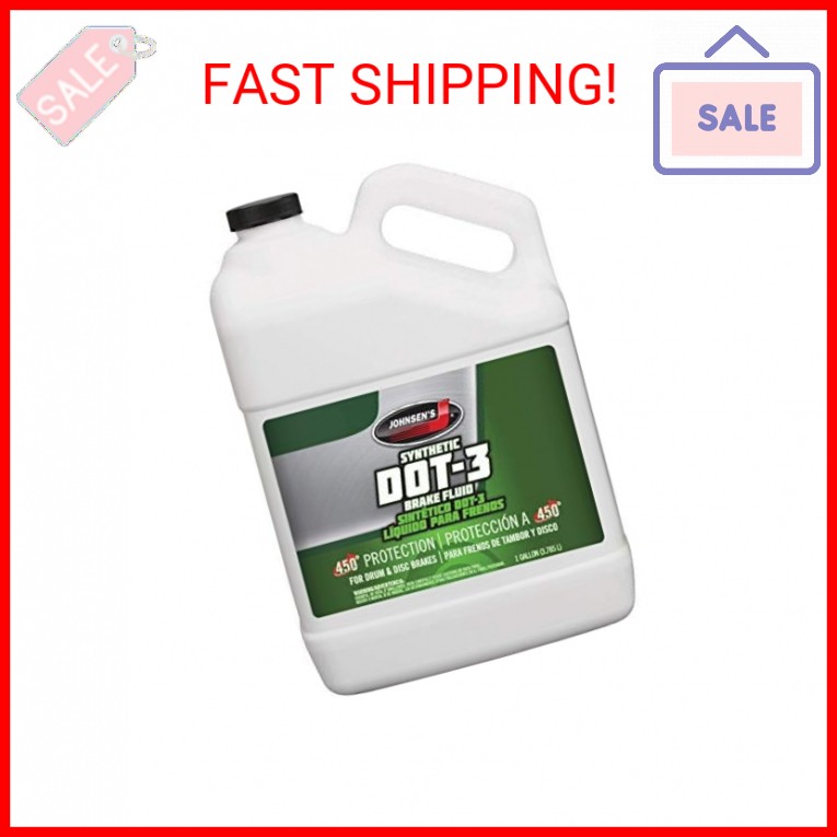 Johnsen\'s 2234 Premium DOT-3 Brake Fluid - 1 Gallon Johnsen\'s 2234 Premium DOT-3 Brake Fluid - 1 Gallon