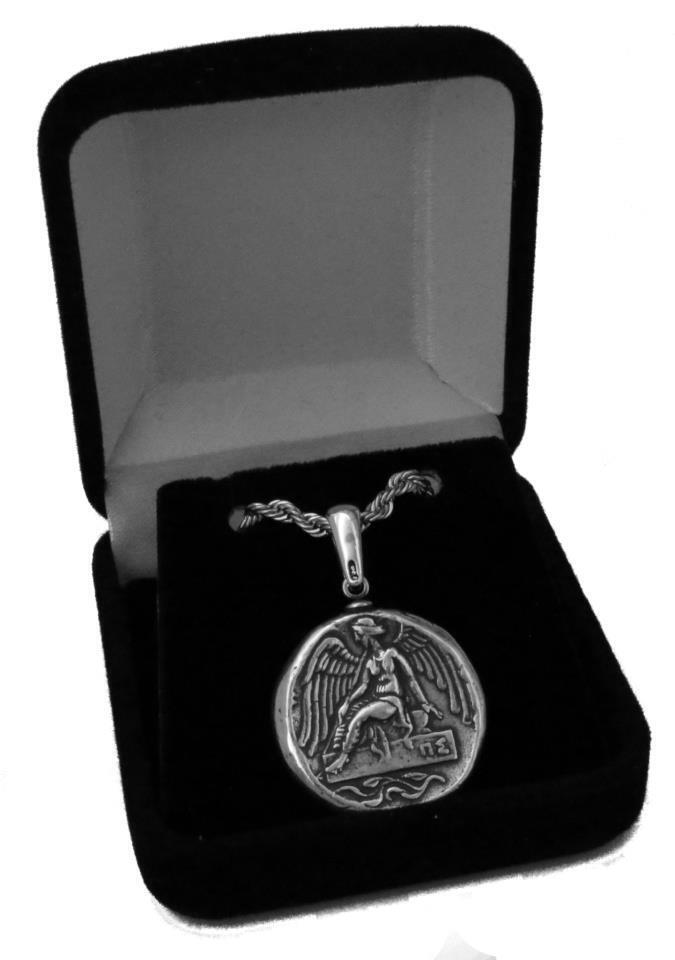 Nike, Goddess of Victory Pendant and Chain, Greek Gods and Goddess Collection