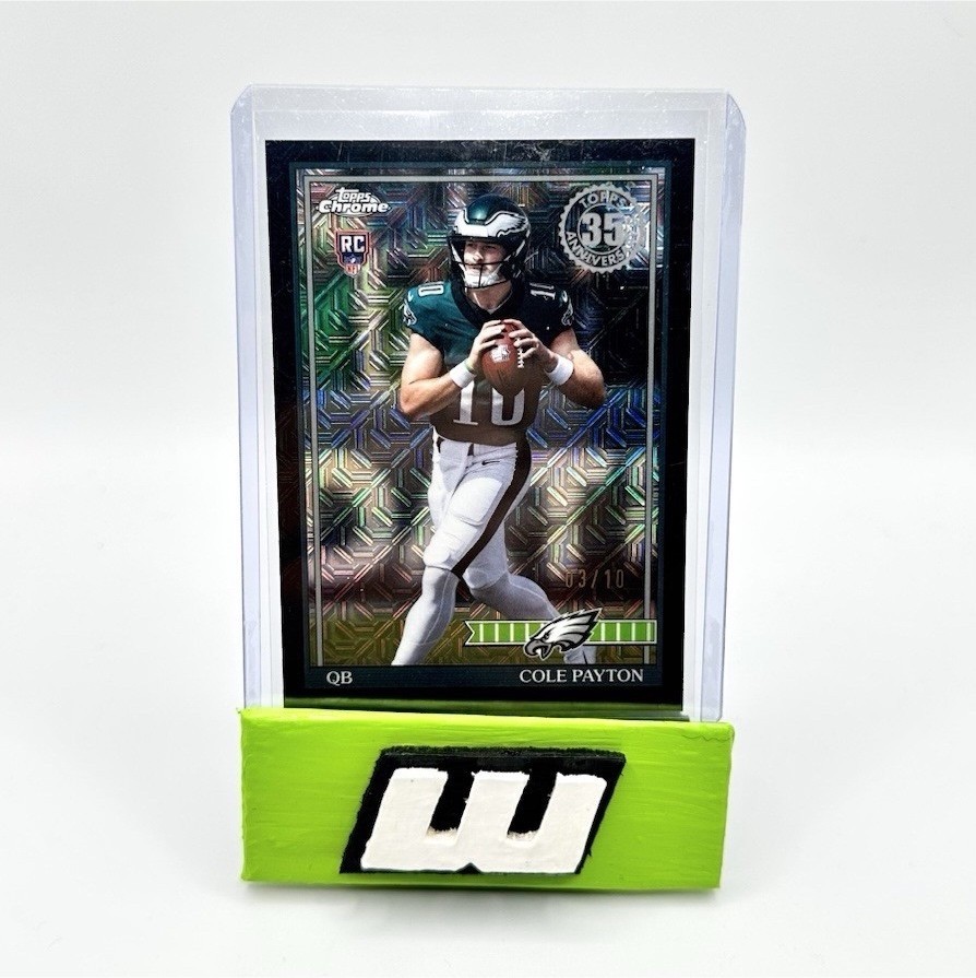Topps Topps Chrome 2023 Rookie Cole Payton Philadelphia Eagles Numbered /10