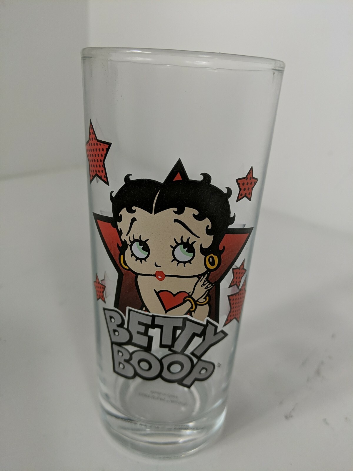 BETTY BOOP She's A Star  Glass  6