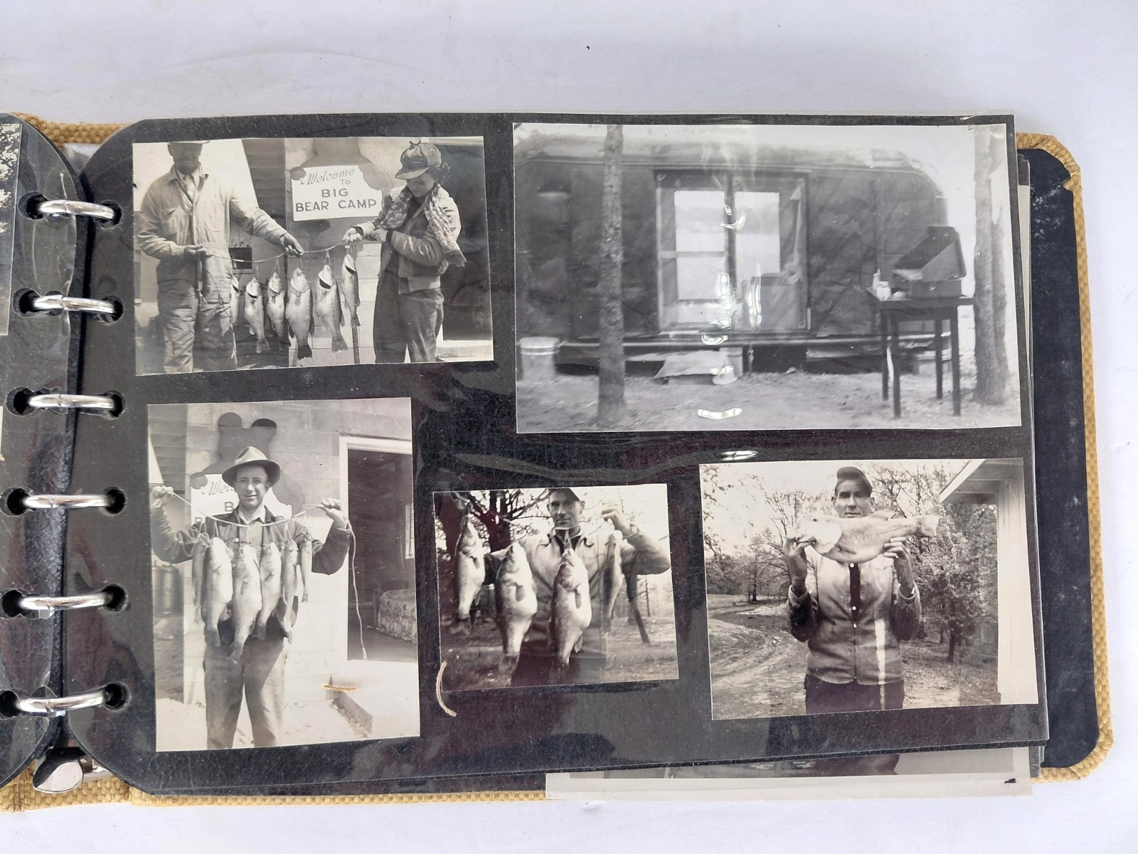 Vintage Photographs 1940s 1950s Fishing Big Bear Camp Benton Kentucky Bass Vintage Photographs 1940s 1950s Fishing Big Bear Camp Benton Kentucky Bass