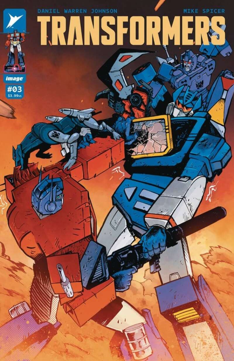 Transformers #3 Cover A 1st Print Daniel Warren Johnson Image 2023