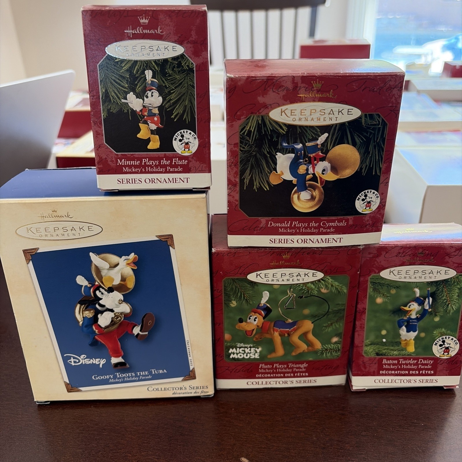 1999 Hallmark Keepsake Ornament Series set of 5 from 1999