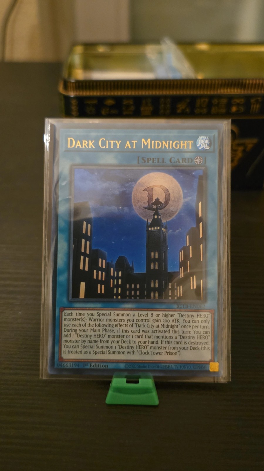 BETB-EN062 Dark City at Midnight Ultra Rare 1st Edition YuGiOh