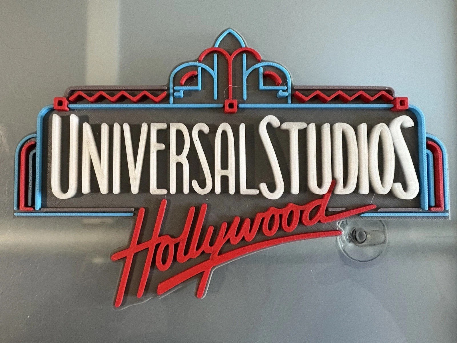 Universal Studios Hollywood Retro 80s Sign Replica USH Glow In The Dark Custom 