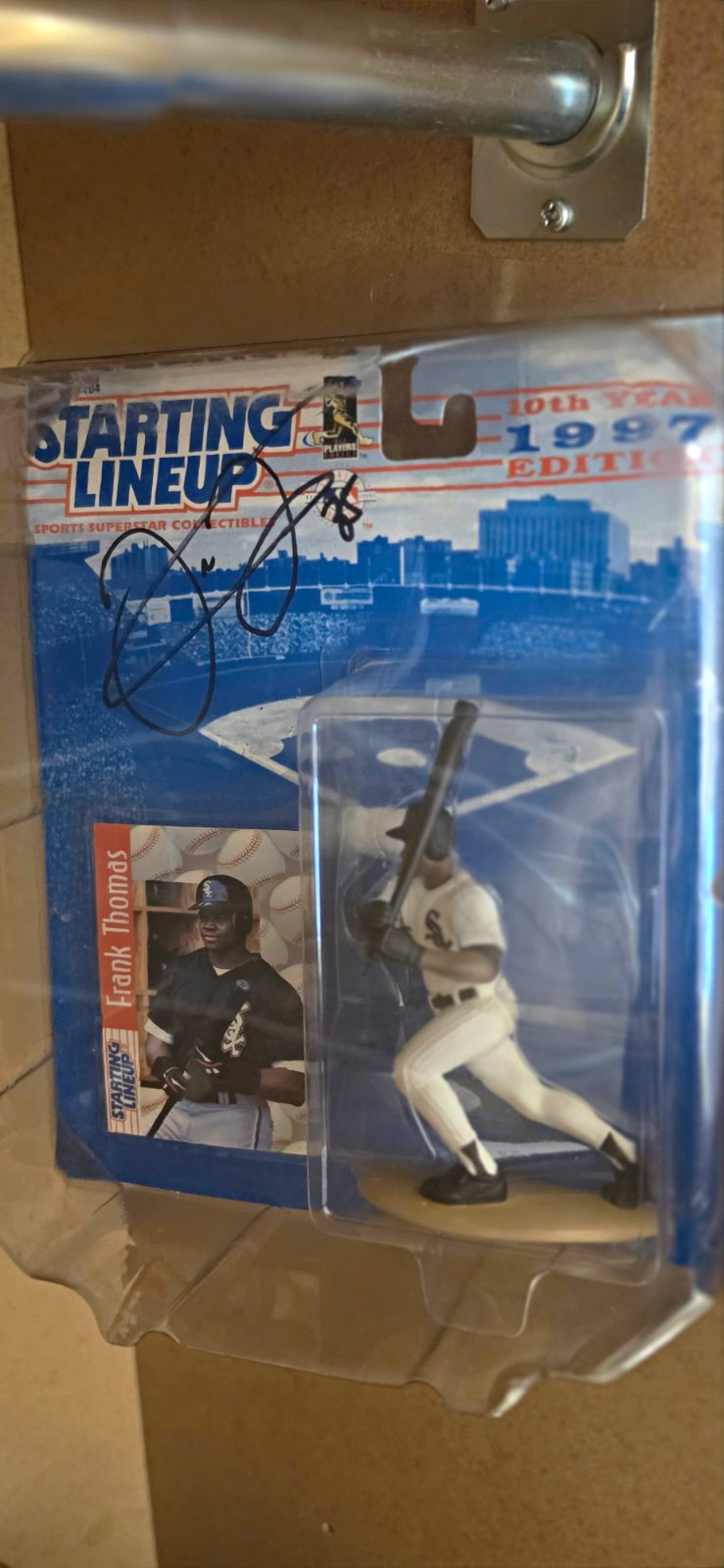 Starting Lineup Autographed Frank Thomas 10th Year 1997 Figure Unopened