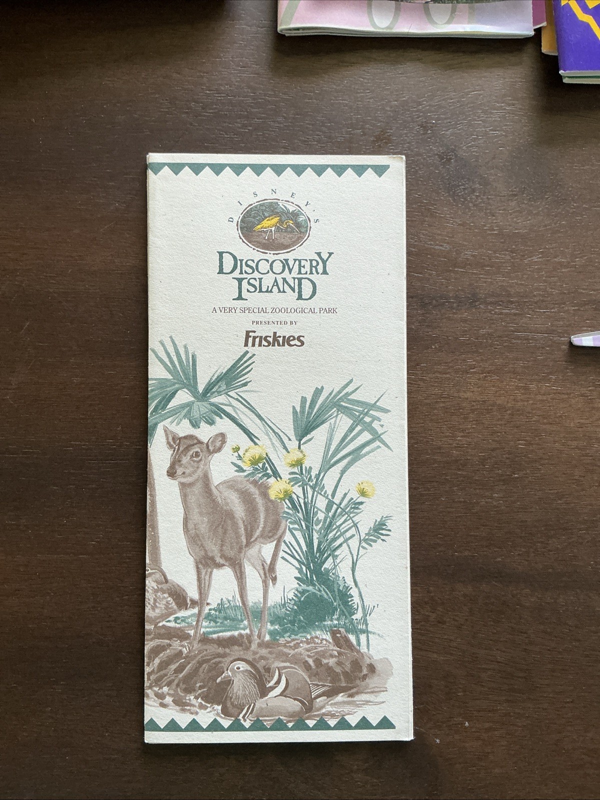 Vtg Disney World Discovery Island Brochure Park Map Vtg Disney World Discovery Island Brochure Park Map