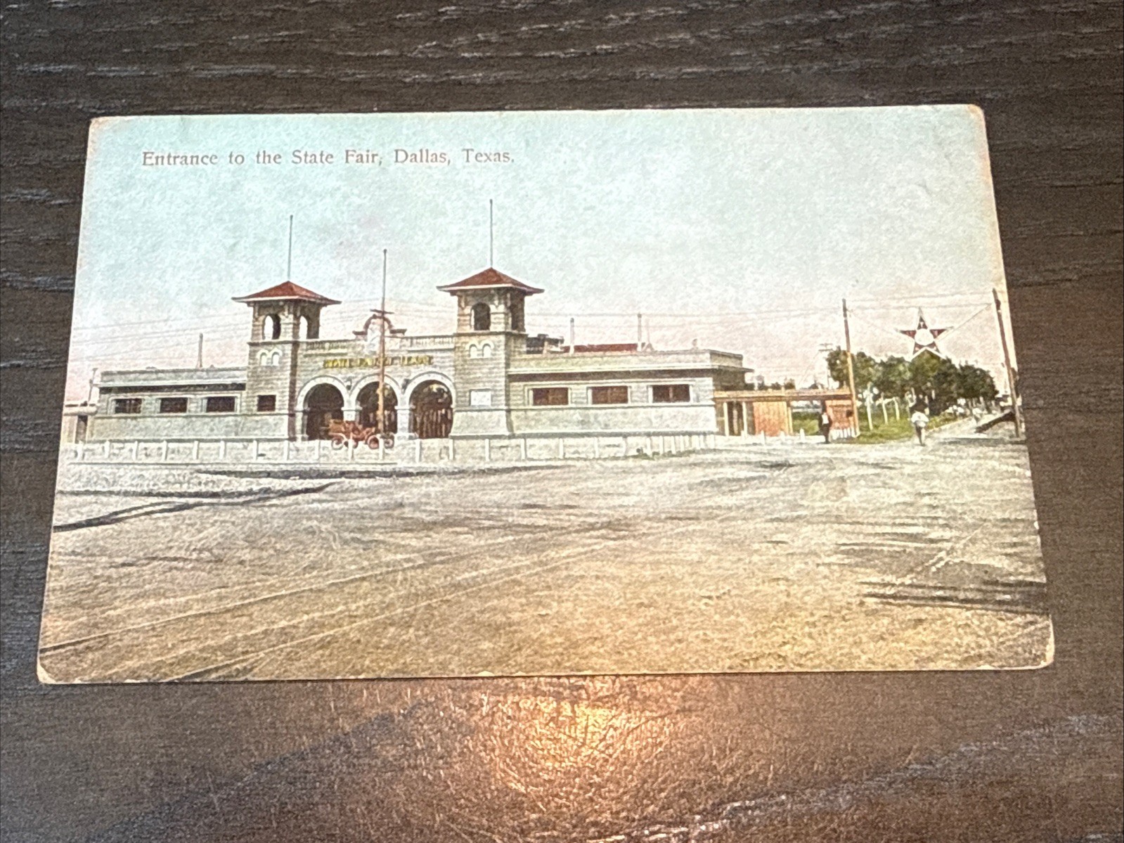 1908 Entrance To The State Fair Dallas Texas Postcard
