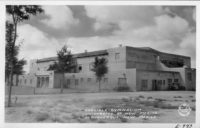 Carlisle Gymnasium University of New Mexico Albuquerque, New Mexico OLD PHOTO Carlisle Gymnasium University of New Mexico Albuquerque, New Mexico OLD PHOTO