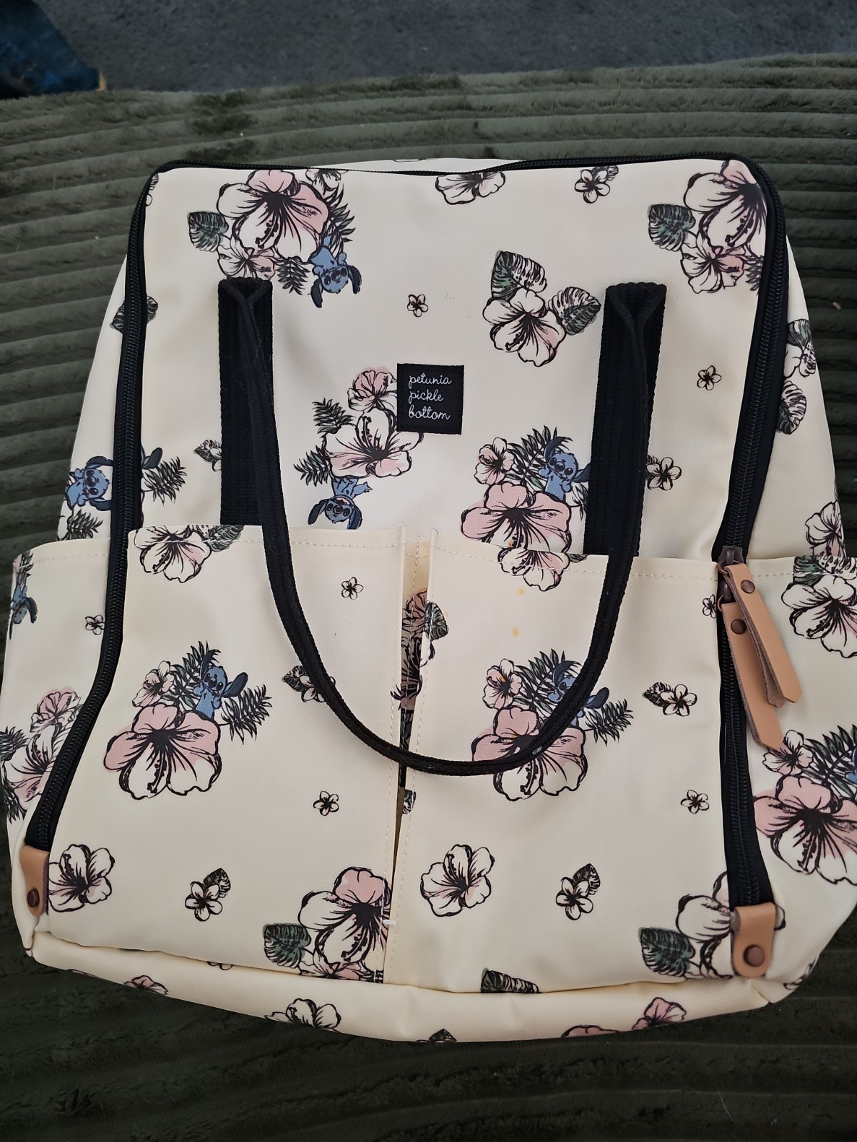 BoxLunch Exclusive Petunia Pickle Bottom Disney Lilo & Stitch Inter-Mix Backpack