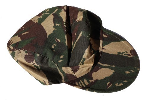 India old Ghurka pattern camouflage cap about Size 58