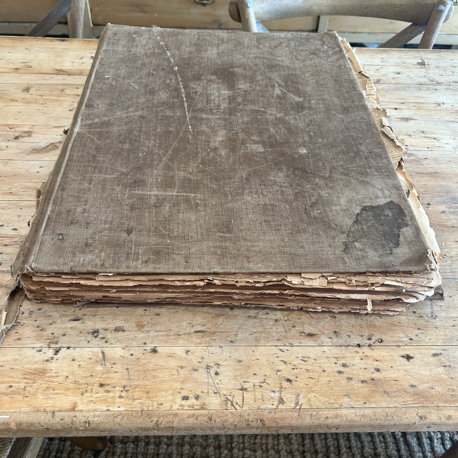 Large Archive Antique 1921 Pensacola Florida Journal Newspaper Book History RARE