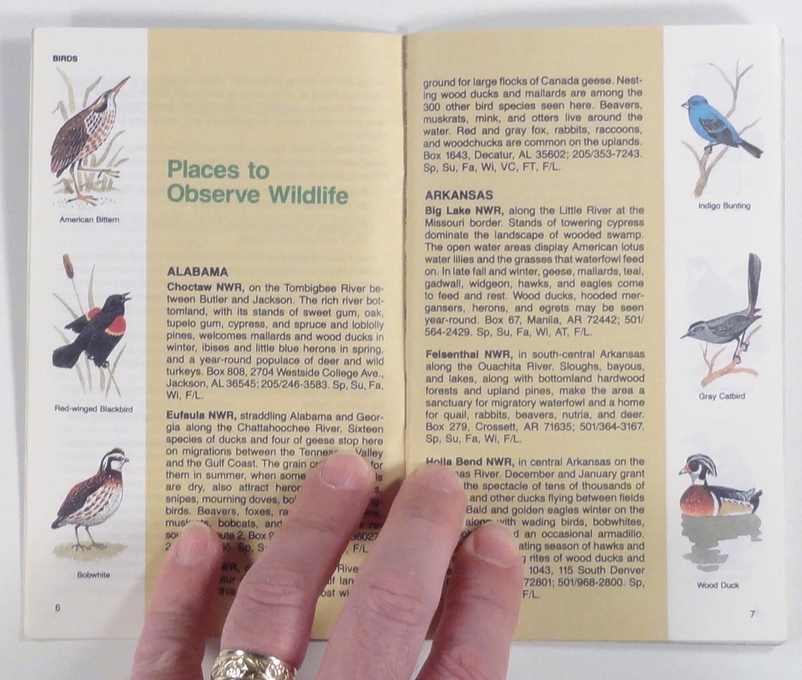 1985 Rand McNally / Post NATURE GUIDE FROM GRAPE-NUTS CEREAL atlas & field guide