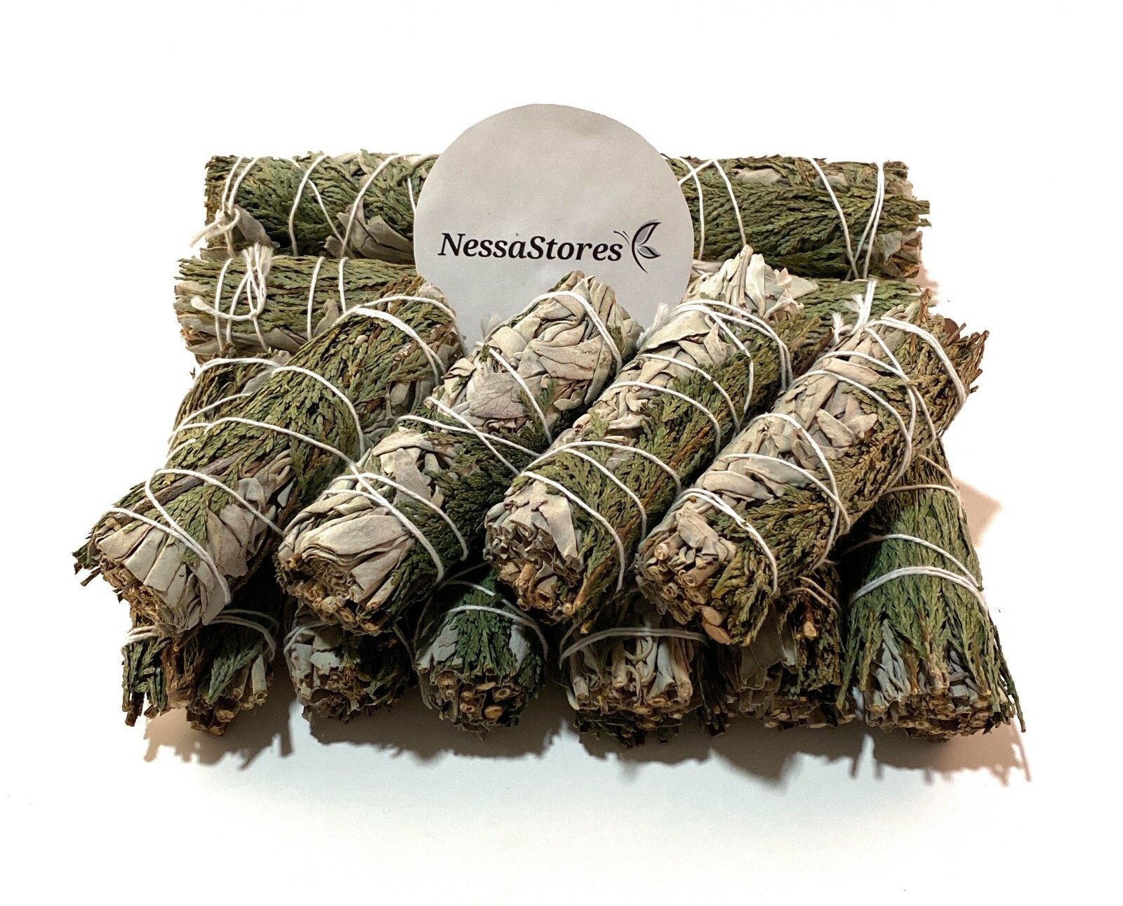 NessaStores CA White Sage + Cedar Smudge Incense 4