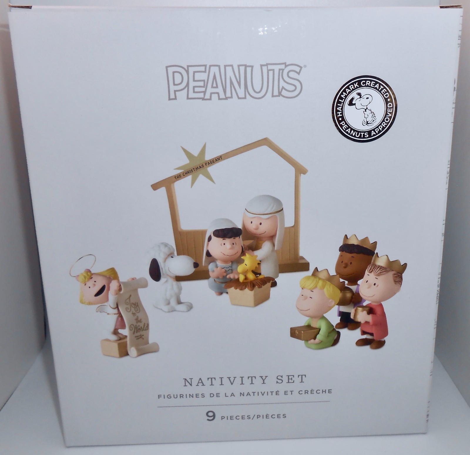 Hallmark 2025 PEANUTS 9 Piece NATIVITY SET The Christmas Pageant Snoopy H33