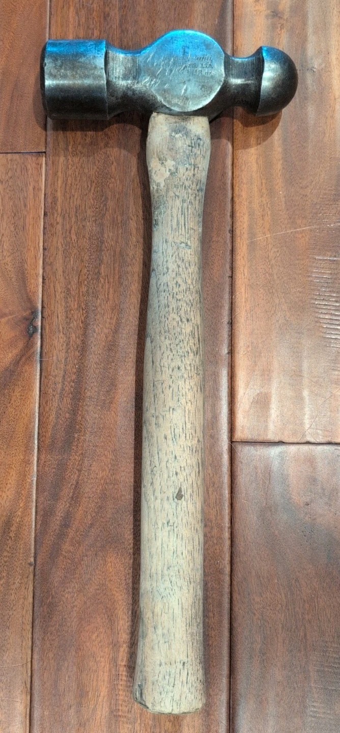 Blue Point 48 oz Ball Peen Hammer BP48B USA BP 48B VINTAGE 