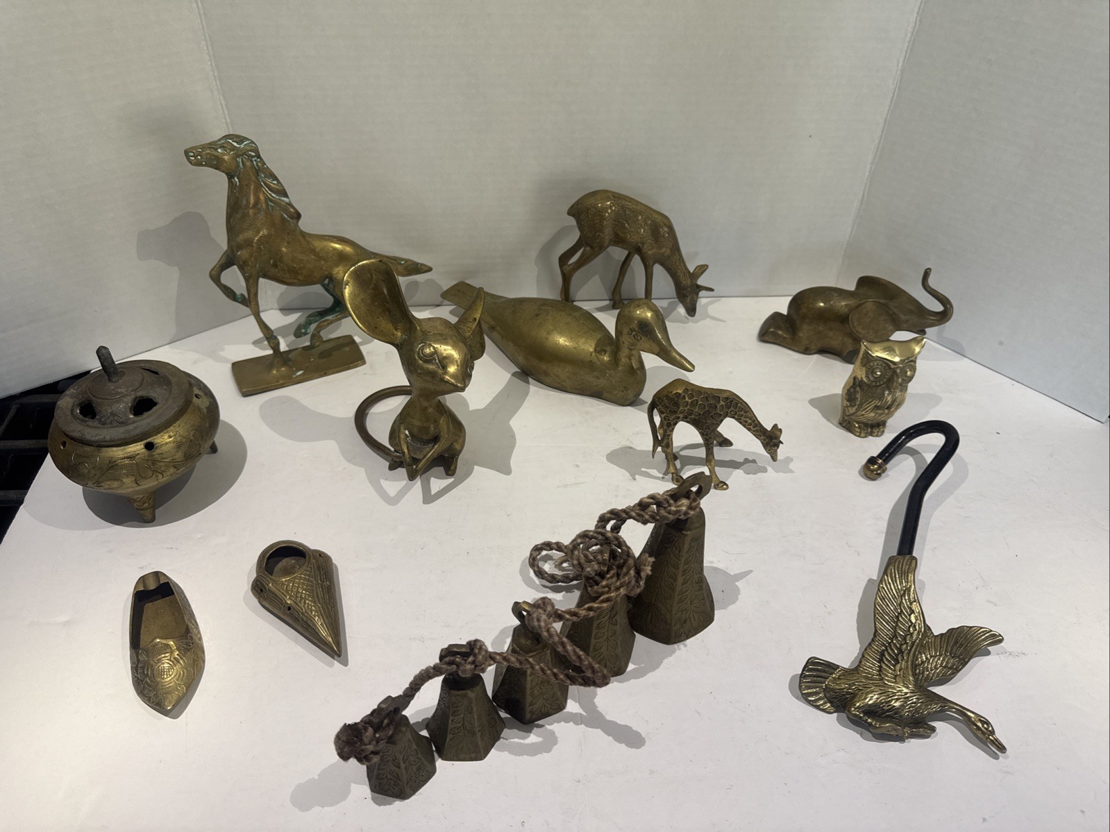 Lot Of 12 miscellaneous Brass Items Lot Of 12 miscellaneous Brass Items