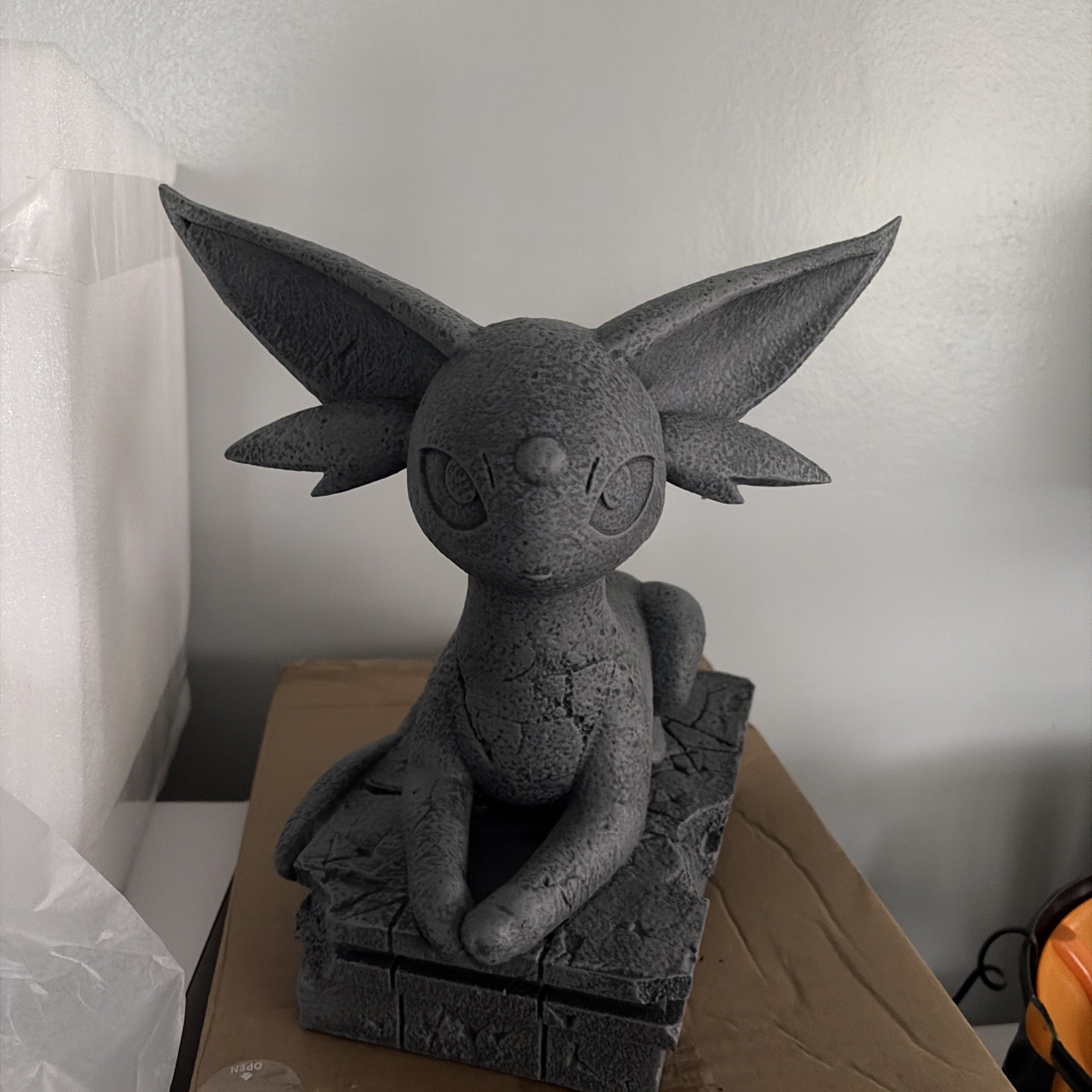 Pokemon Center Espeon Yard Statue Pokemon Center Espeon Yard Statue