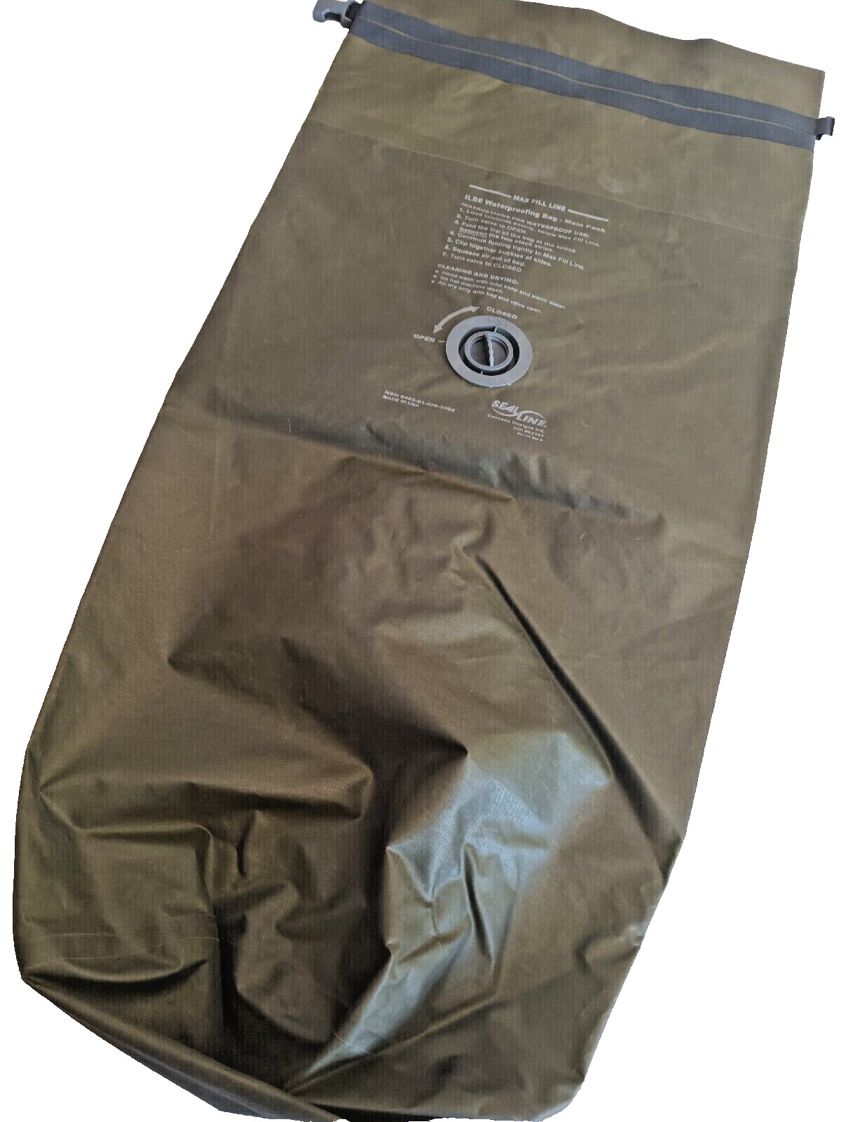 USGI USMC SealLine ILBE Waterproof Dry Bag Liner 65L – Genuine Military Issue VG USGI USMC SealLine ILBE Waterproof Dry Bag Liner 65L – Genuine Military Issue VG