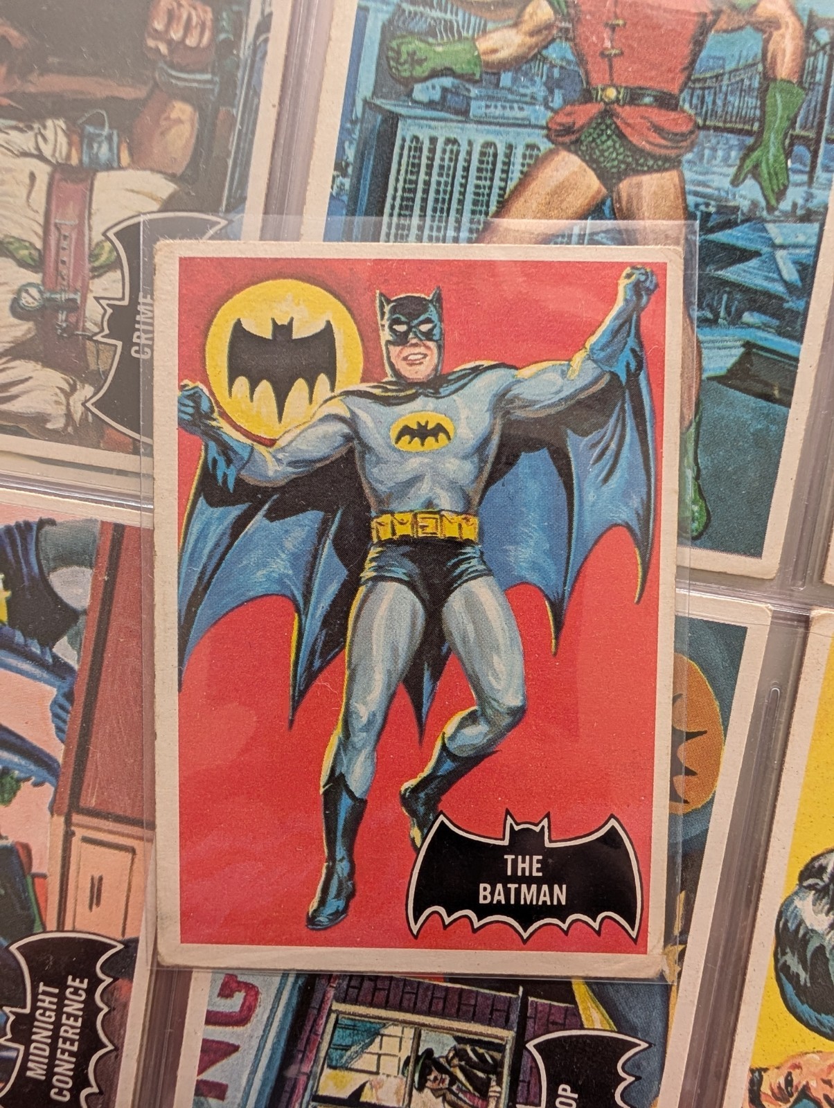 1966 O-Pee-Chee BATMAN Black Bat Complete Set 66 - OPC Canada 1966 O-Pee-Chee BATMAN Black Bat Complete Set 66 - OPC Canada