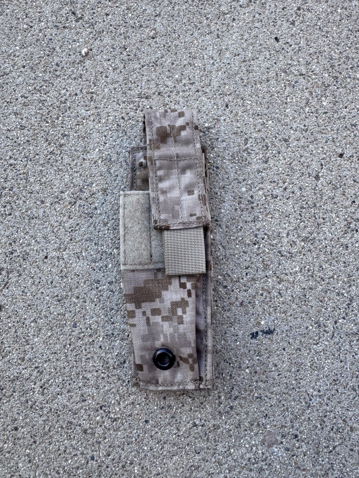 Eagle Industries AOR1 Single Mag Pistol Pouch Molle w/ Tan Webbing