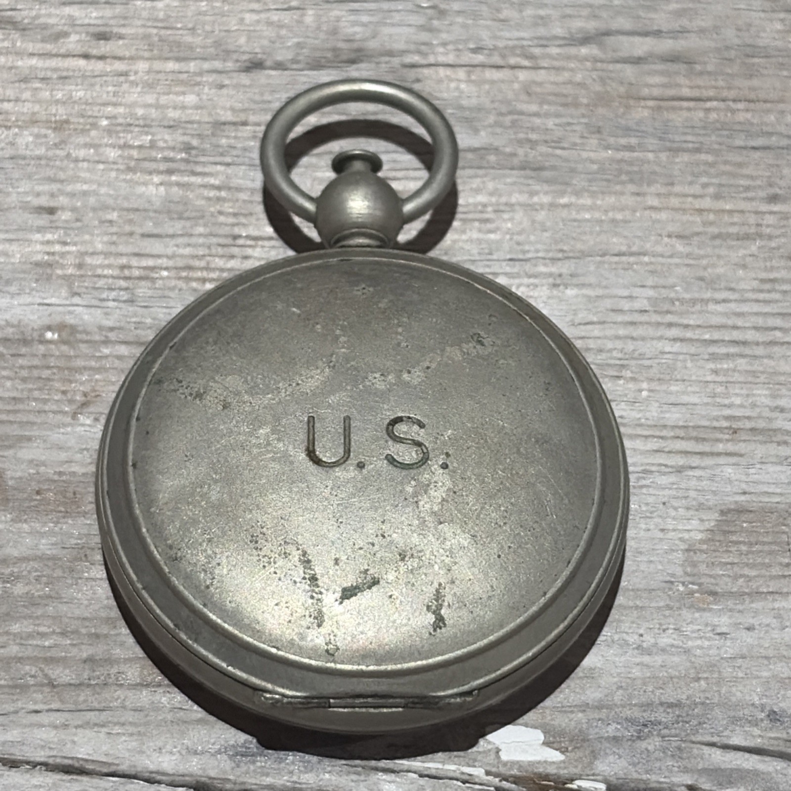 Vintage WWII Wittnauer Pocket Compass US Military