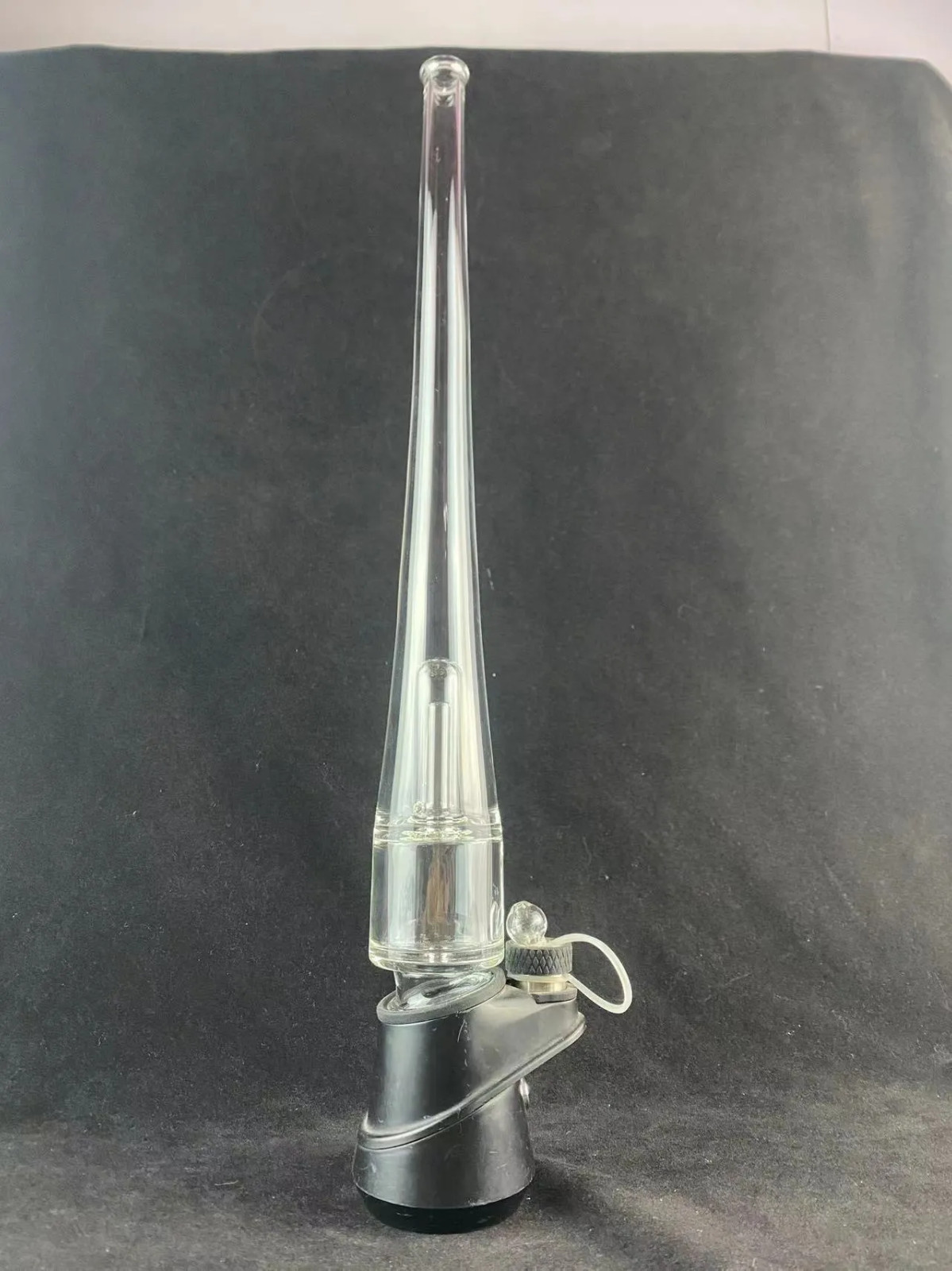 Glass hookah clear peak or carta aroung 15 inches amazing function beautifully Glass hookah clear peak or carta aroung 15 inches amazing function beautifully
