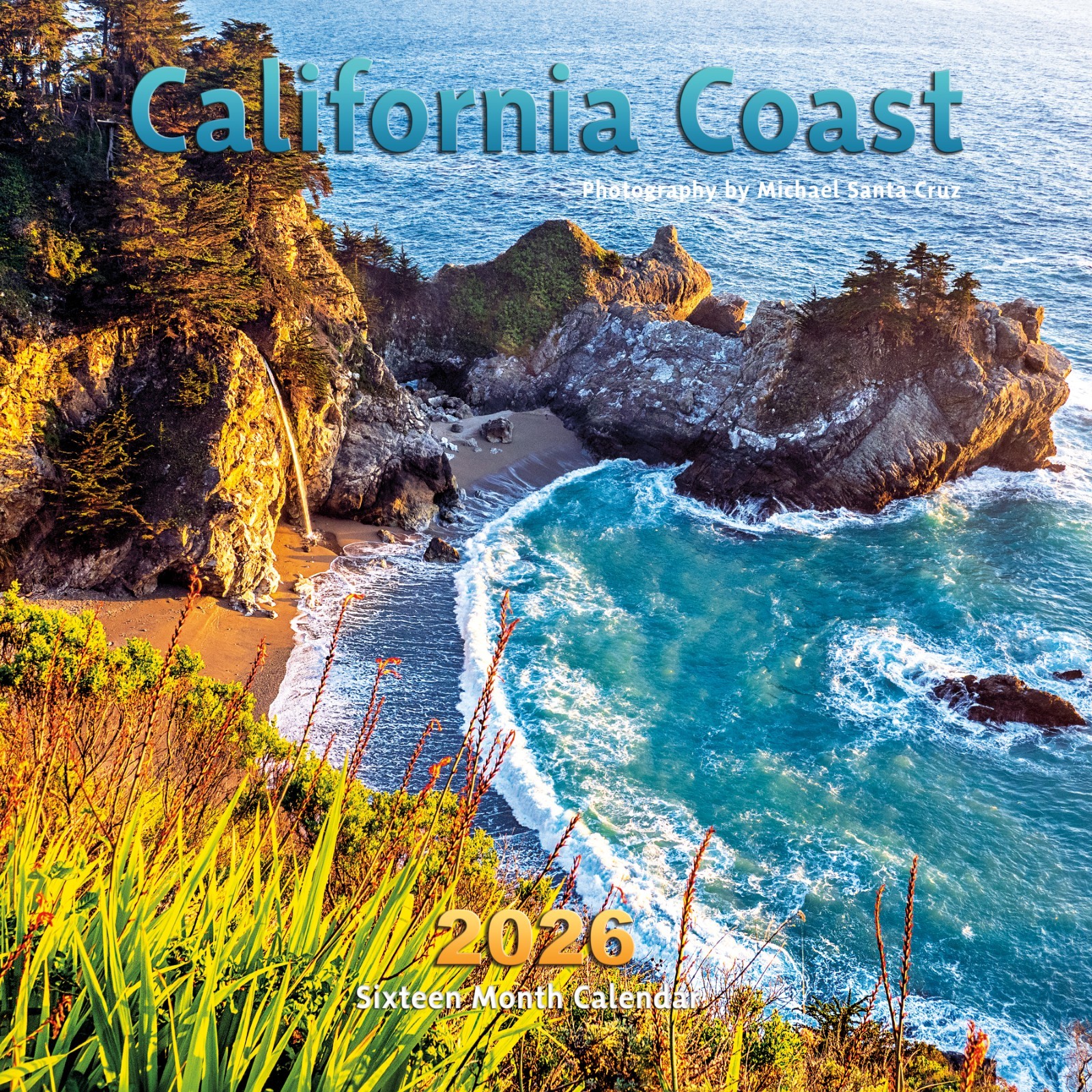2026 Wall calendar with photography of California Coast 12 x12 inches 2026 Wall calendar with photography of California Coast 12 x12 inches