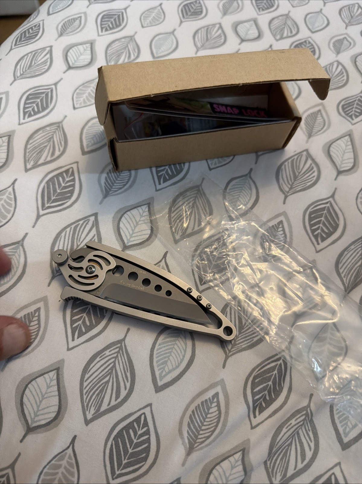 Columbia River CRKT 5102 Ed Van Hoy Snap Lock Folding Knife 2.554\