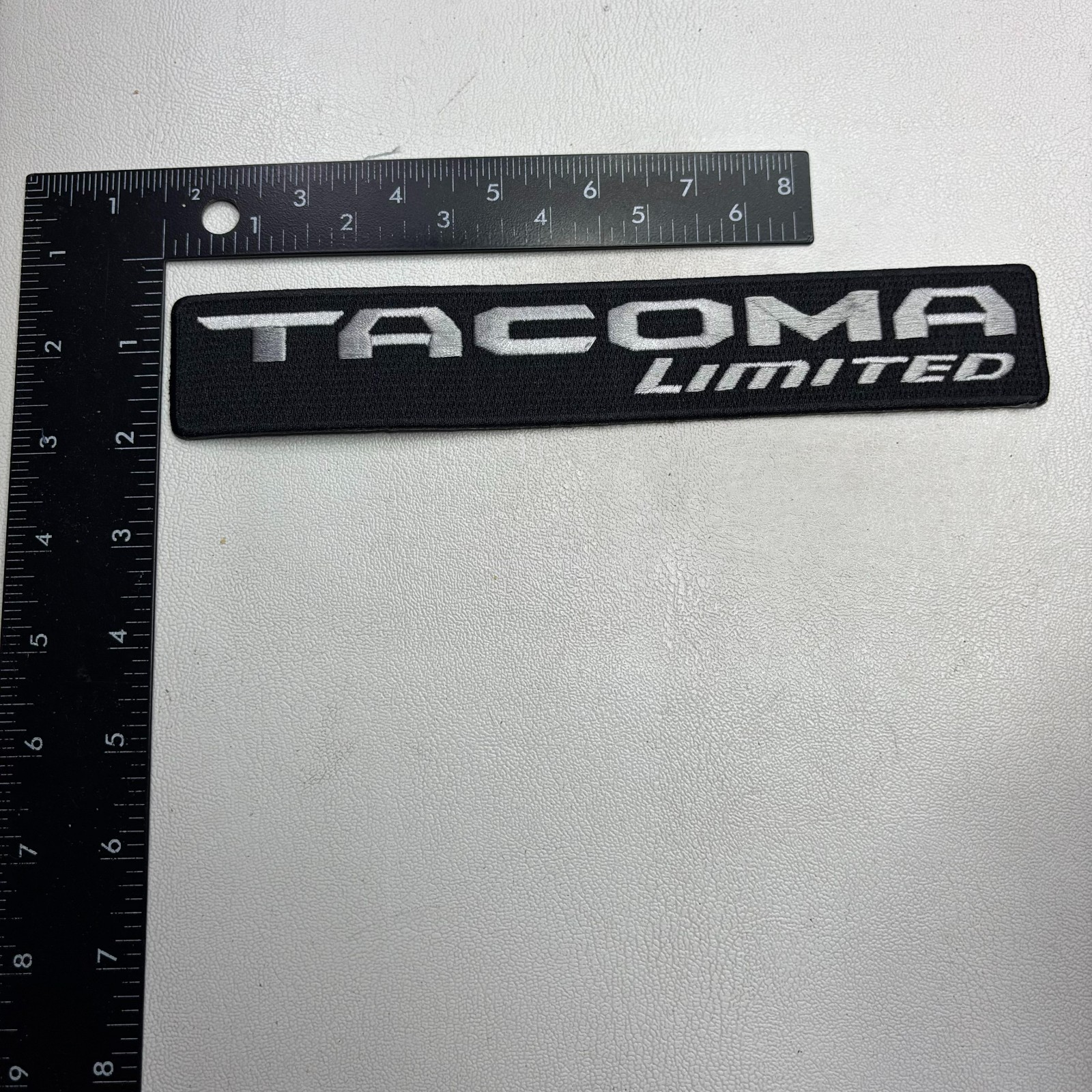 HUGE Embroidered Toyota TACOMA LIMITED Patch 50aq