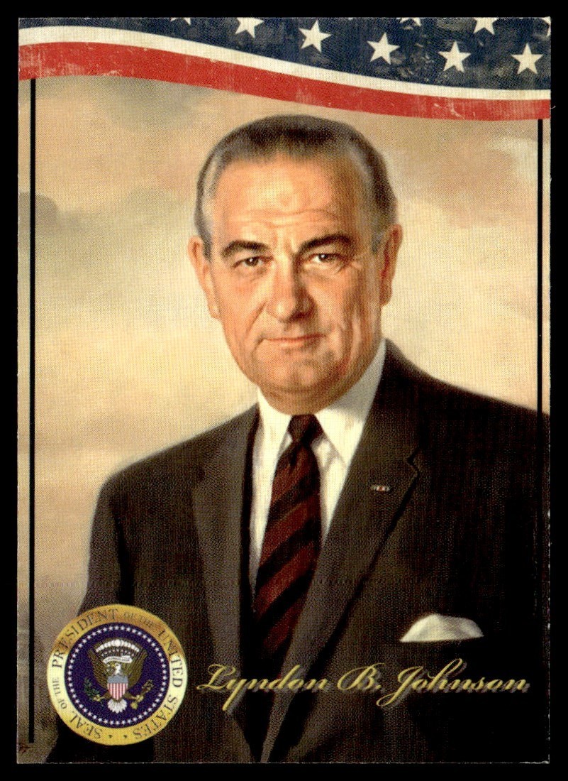 2018 POTUS Historic Autographs Lyndon B Johnson #36