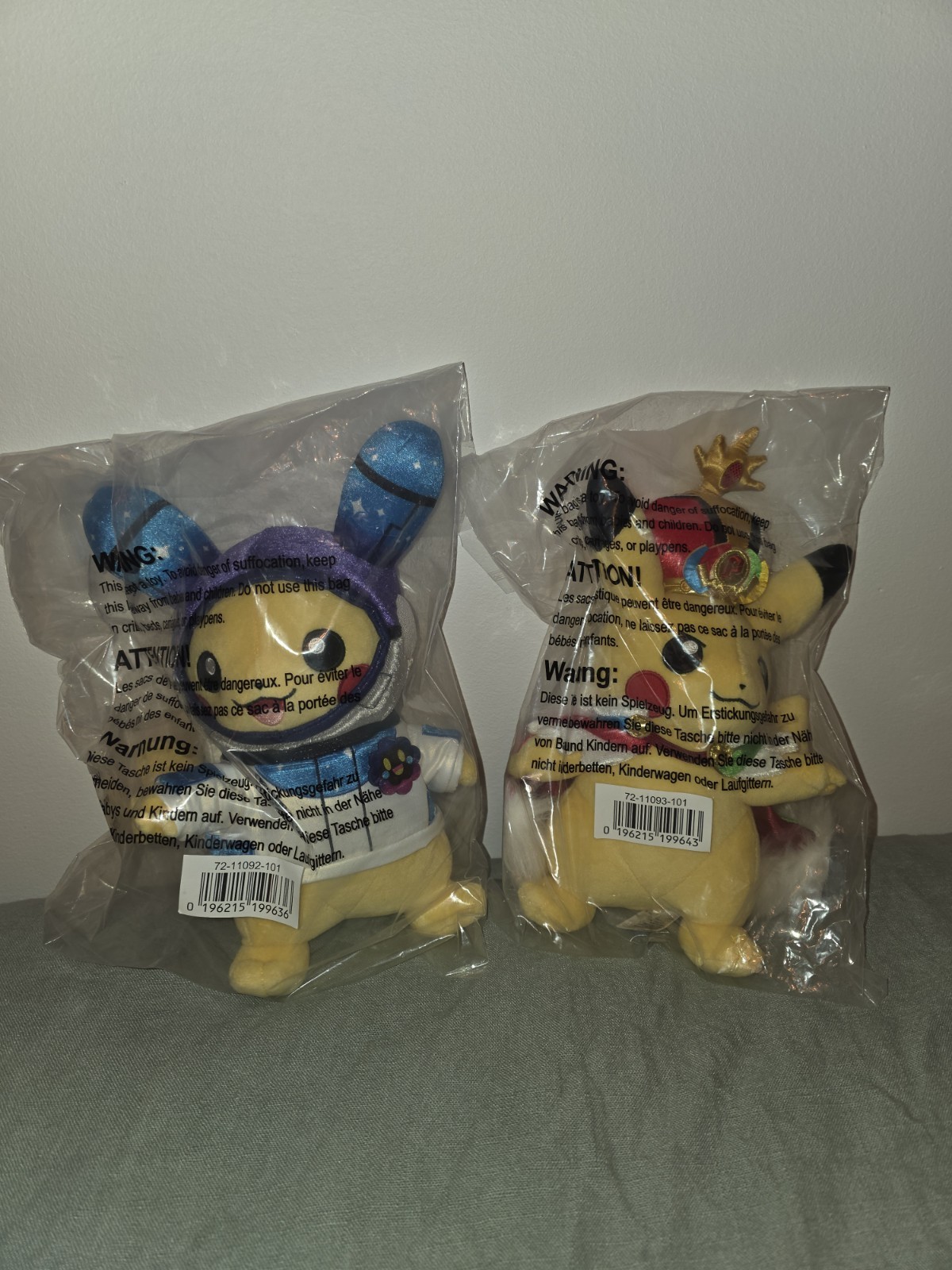Pokemon World Championships 2026 Set Of Both Pikachu Plush Pokemon World Championships 2026 Set Of Both Pikachu Plush