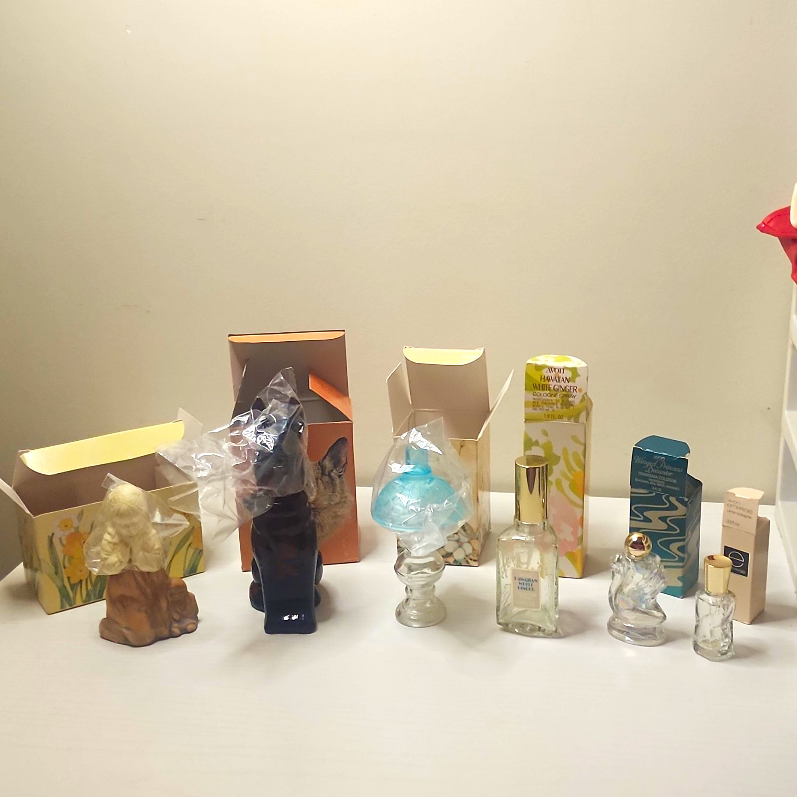 6 Avon Cologne/Perfume Spray Novelty Bottles w/ Boxes 6 Avon Cologne/Perfume Spray Novelty Bottles w/ Boxes